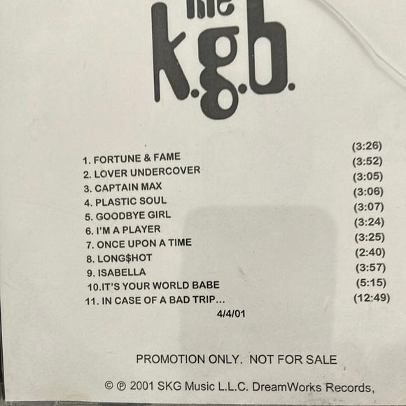 Other - The kgb promo cd